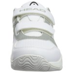 Head Lezer Velcro Junior Shoes (White / Green / Grey)